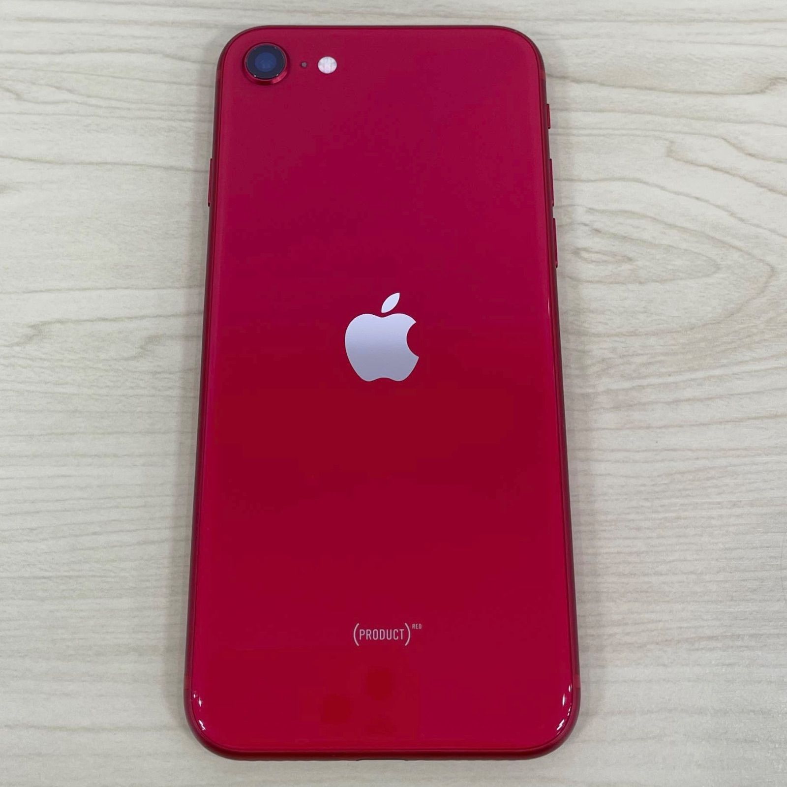 美品】iPhoneSE2 64GB レッド SIMフリー 21661 - メルカリ