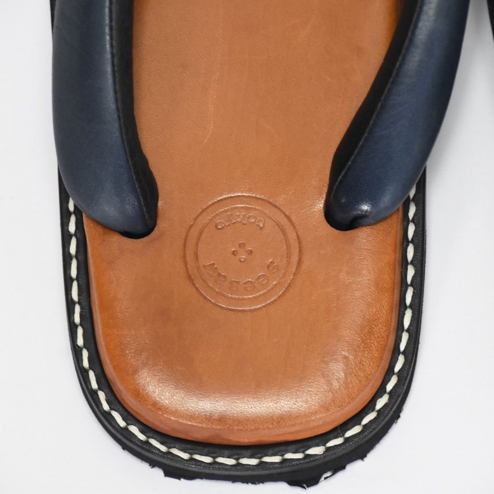 seesaw tokyo シーソー 雪駄 レザー サンダル メンズ Mサイズ ソール