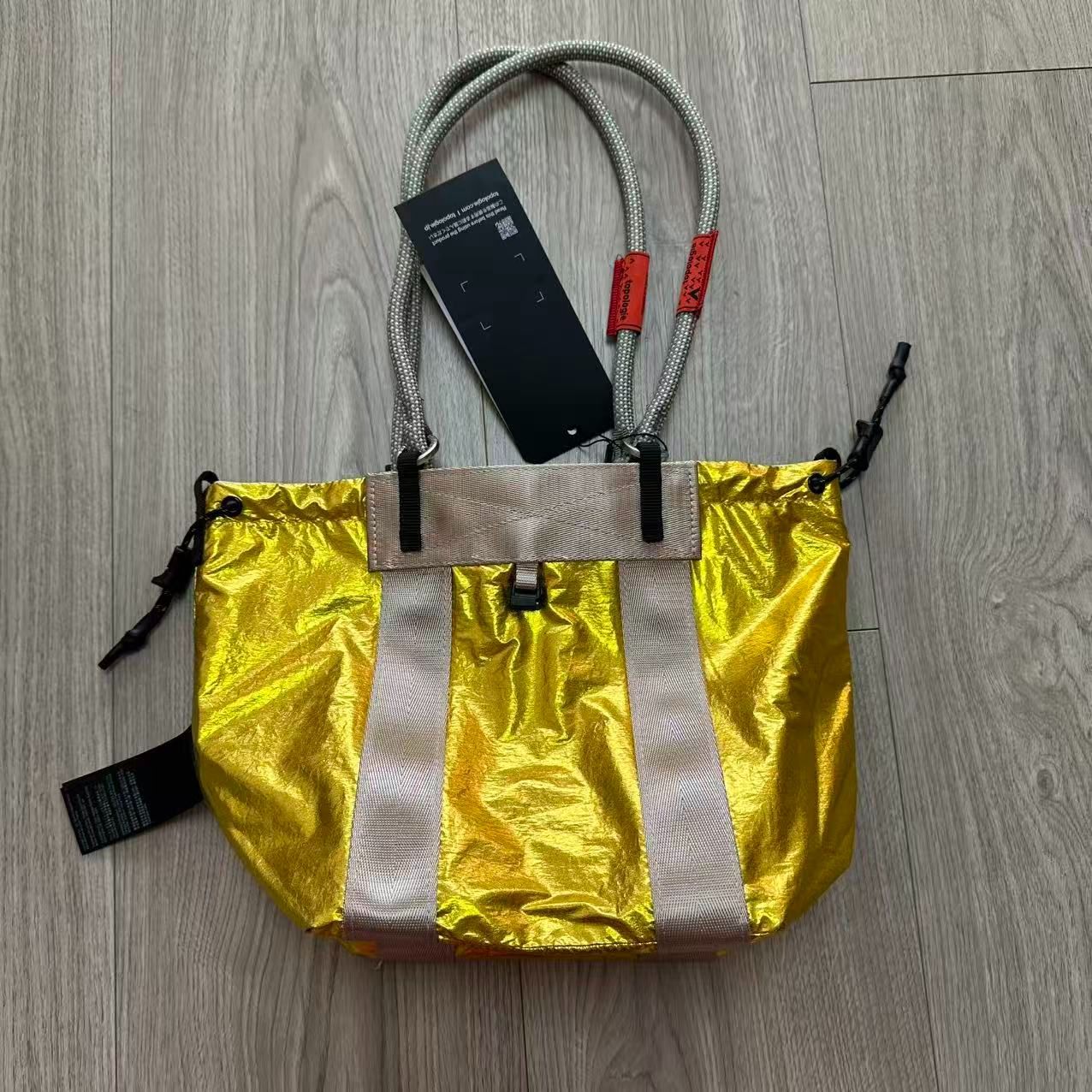 Topologie トポロジー トートバッグ リバーシブル 大容量 ショルダー