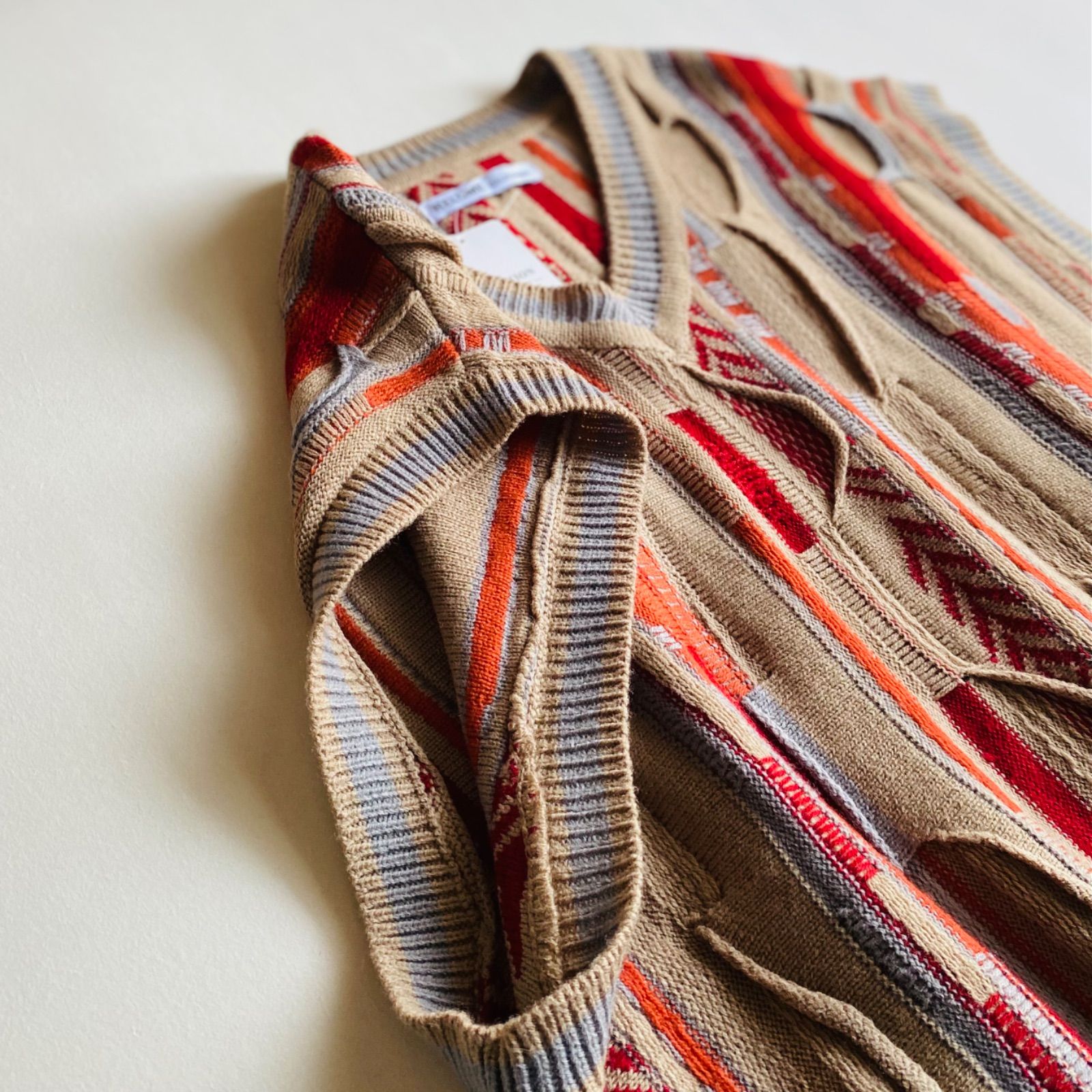 JOURNAL relume 3 Dニットベスト ゆったり ユニセックス ジャーナル