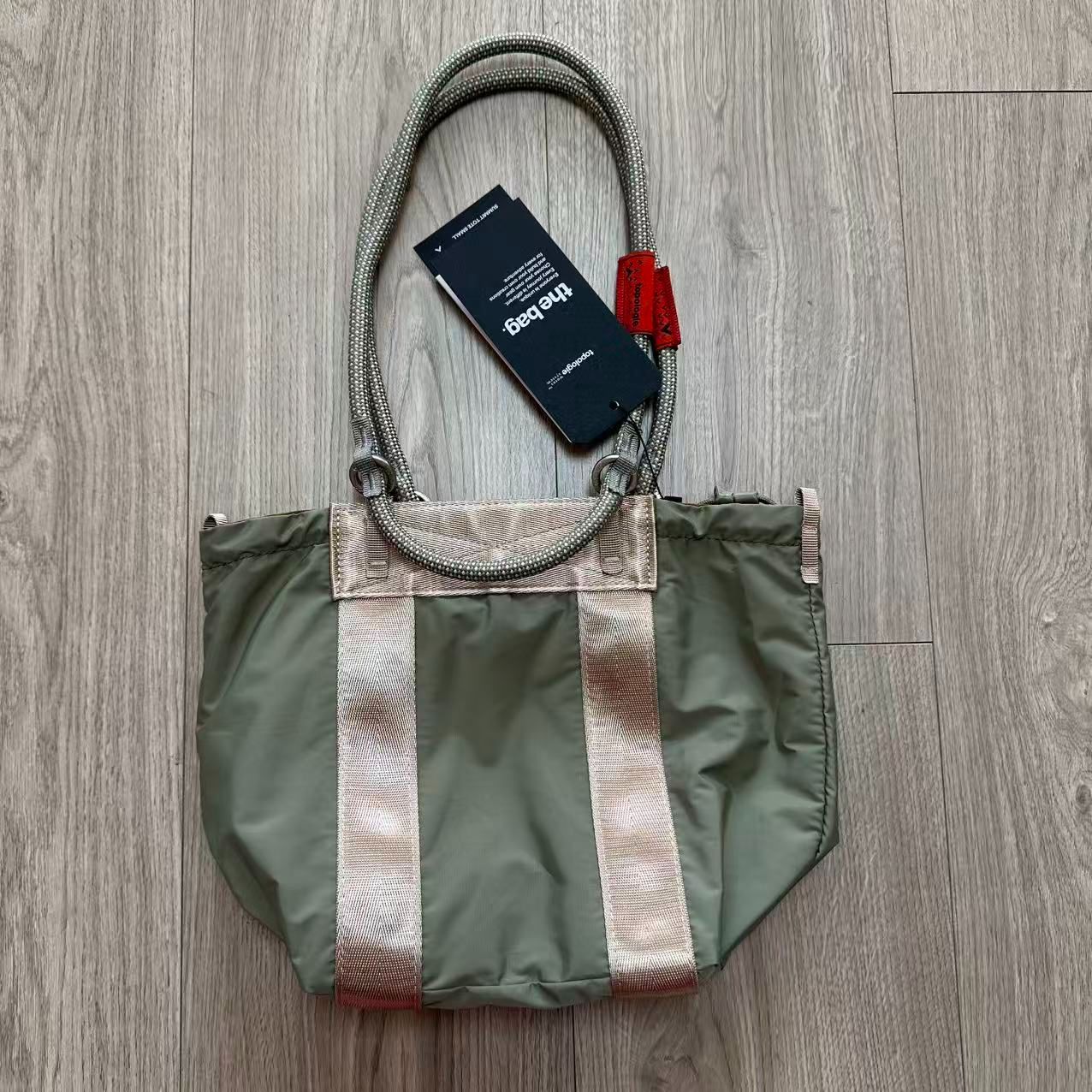 Topologie トポロジー トートバッグ リバーシブル 大容量 ショルダー