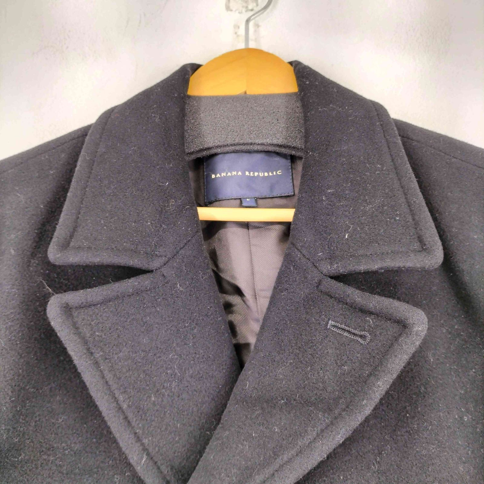 メンズ バナナリパブリック BANANA REPUBLIC カシミヤ混ダブルブレスト 