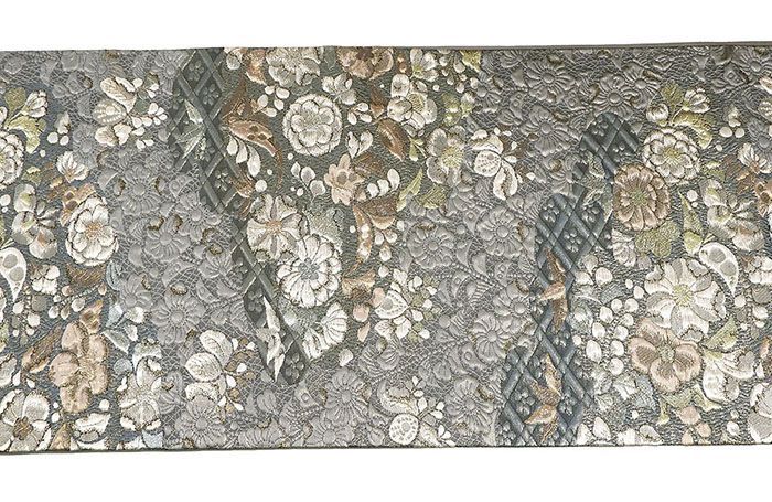 袋帯 未使用 正絹 辻が花 膨れ 未使用 新古品 礼装用 フォーマル 未