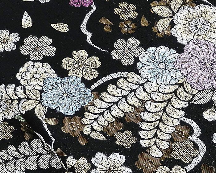 袋帯 未使用 正絹 辻が花 新古品 礼装用 フォーマル 未着用 美品 新古