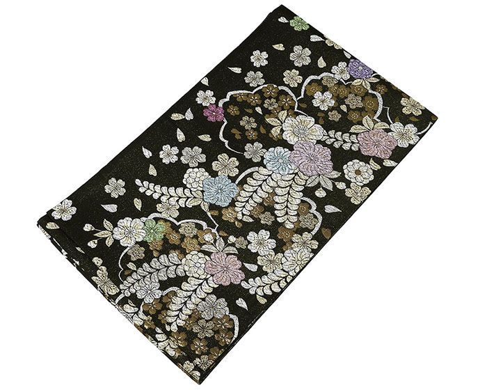 袋帯 未使用 正絹 辻が花 新古品 礼装用 フォーマル 未着用 美品 新古