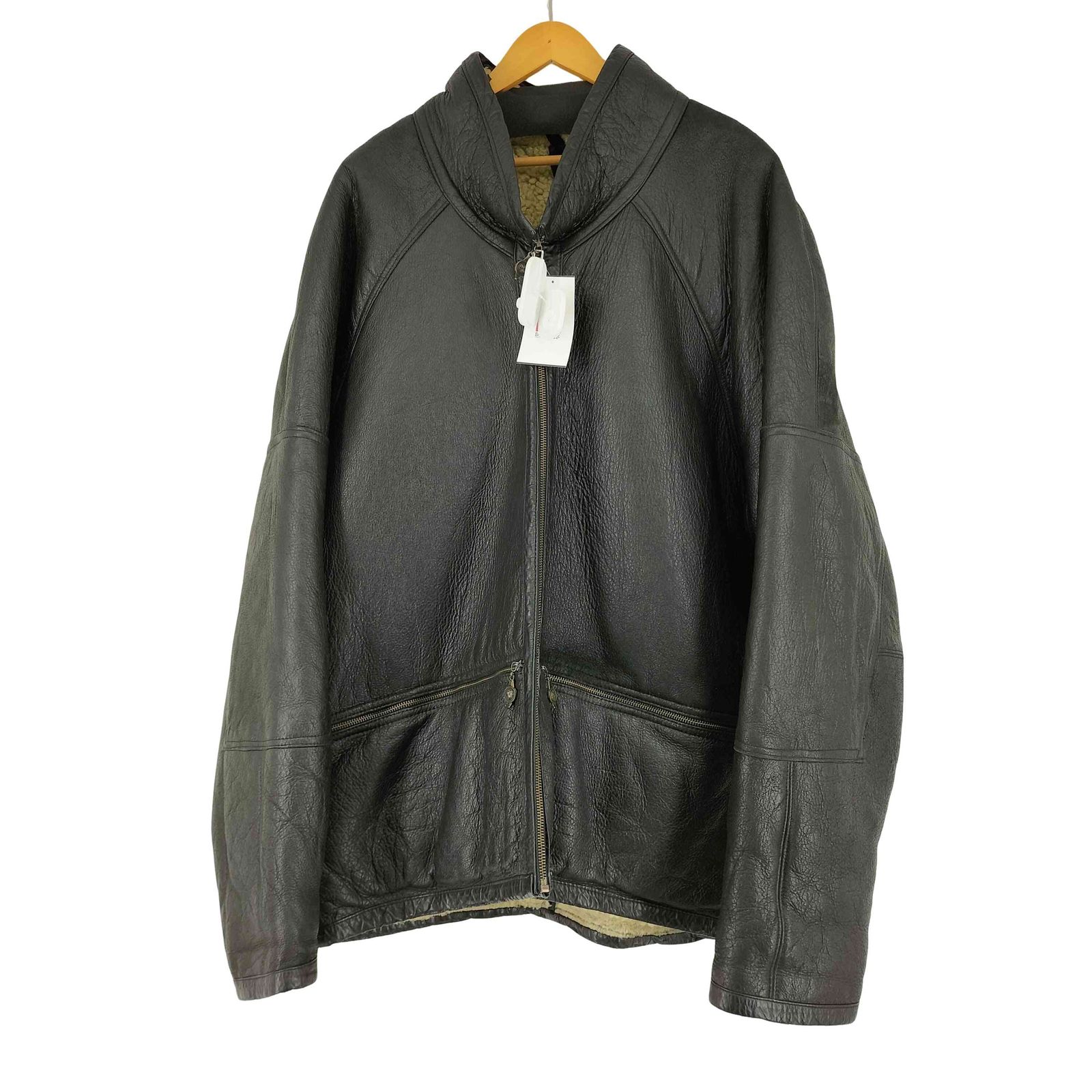 pelle pelle(ペレペレ) 90S USA製 MARC BUCHANAN ムートンコート メンズ  46【中古】【ブランド古着バズストア】 ペレペレ pelle pelle 90S USA製 MARC BUCHANAN ムートンコート メンズ