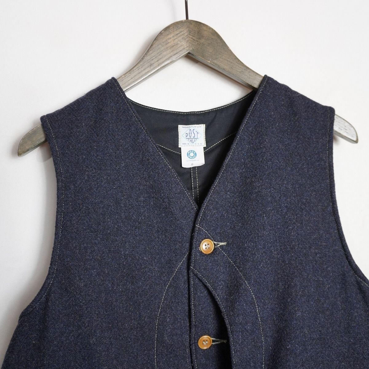 美品 USA製 POST OALLS ポストオーバーオールズ Royal Traveler