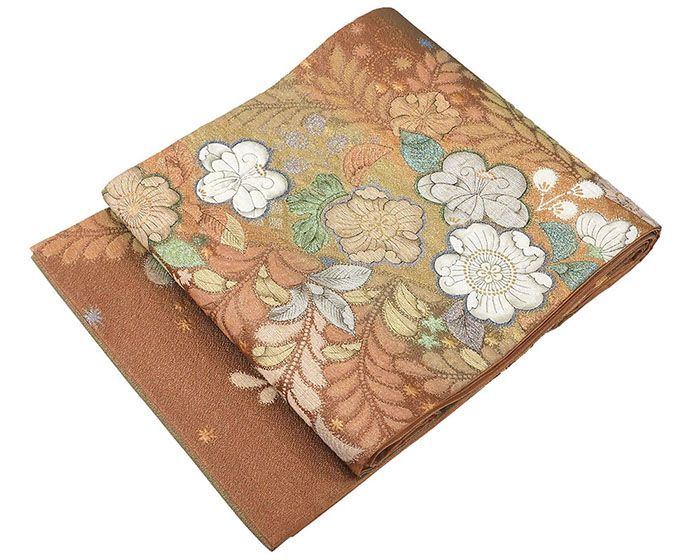 袋帯 正絹 辻が花 礼装用 フォーマル リサイクル 仕立て上がり 着物 g 4193