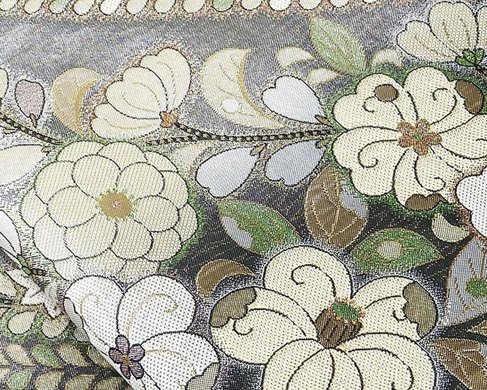 袋帯 正絹 辻が花 良品 礼装用 フォーマル 良品 中古 リサイクル