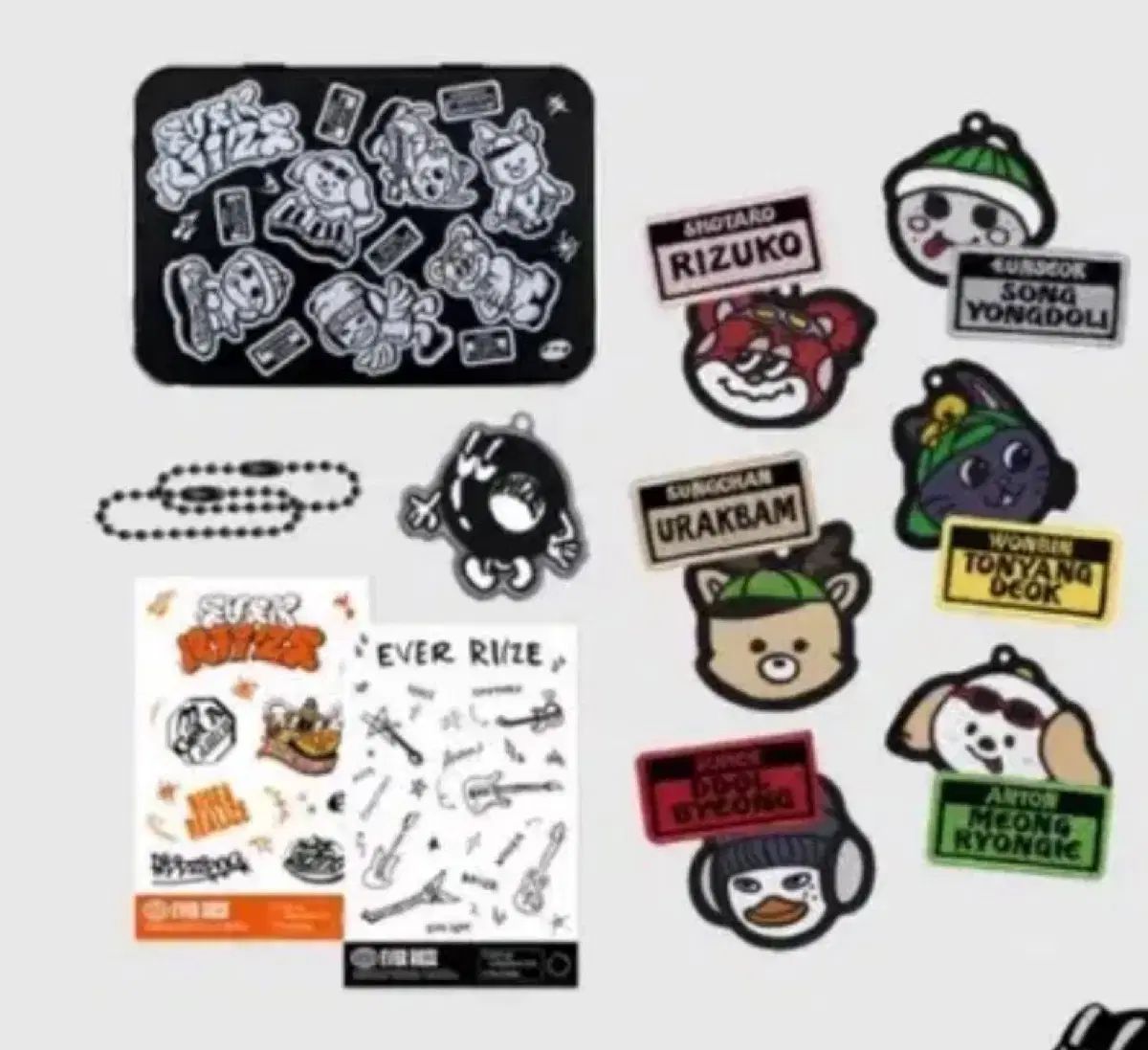 ウォンビン(WONBIN)トゥーニャン(ニャン)ファン(ダック)エバー(EVER