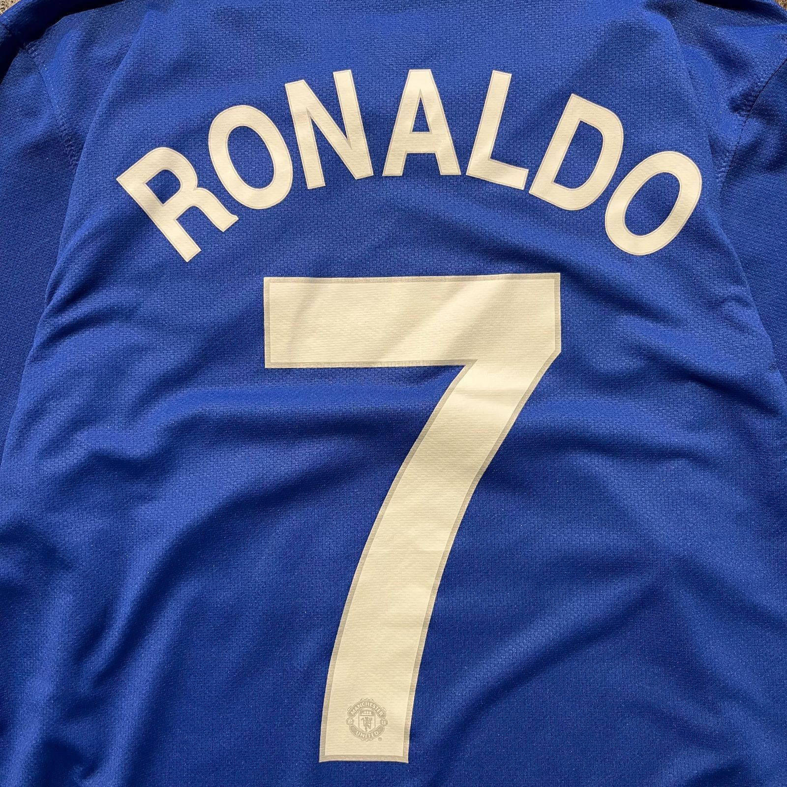 MANCHESTER UNITED #7 RONALDO 2008-2009 3rd ユニフォーム 長袖