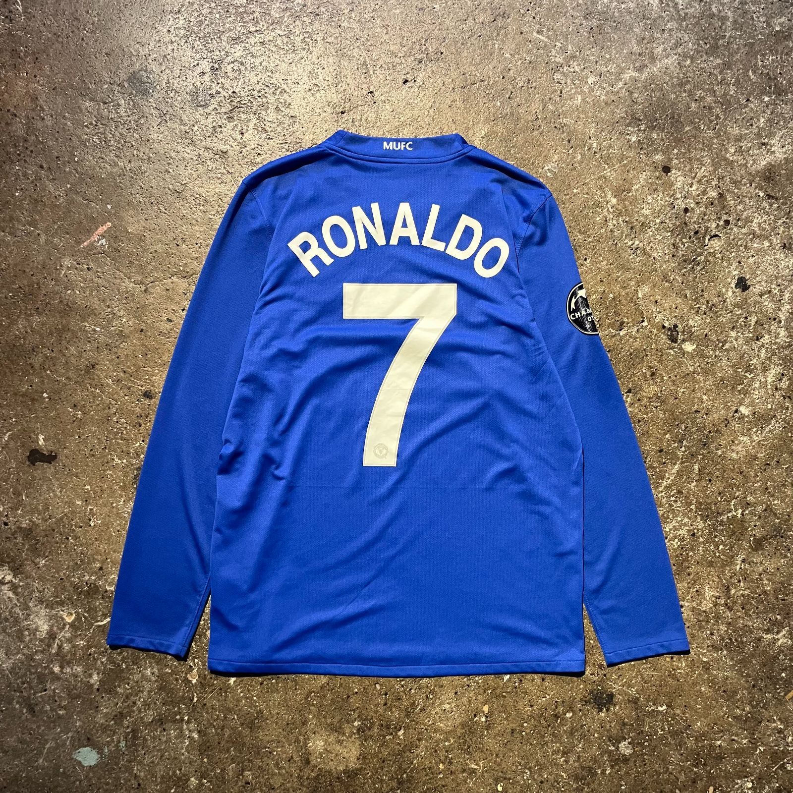 MANCHESTER UNITED #7 RONALDO 2008-2009 3rd ユニフォーム 長袖