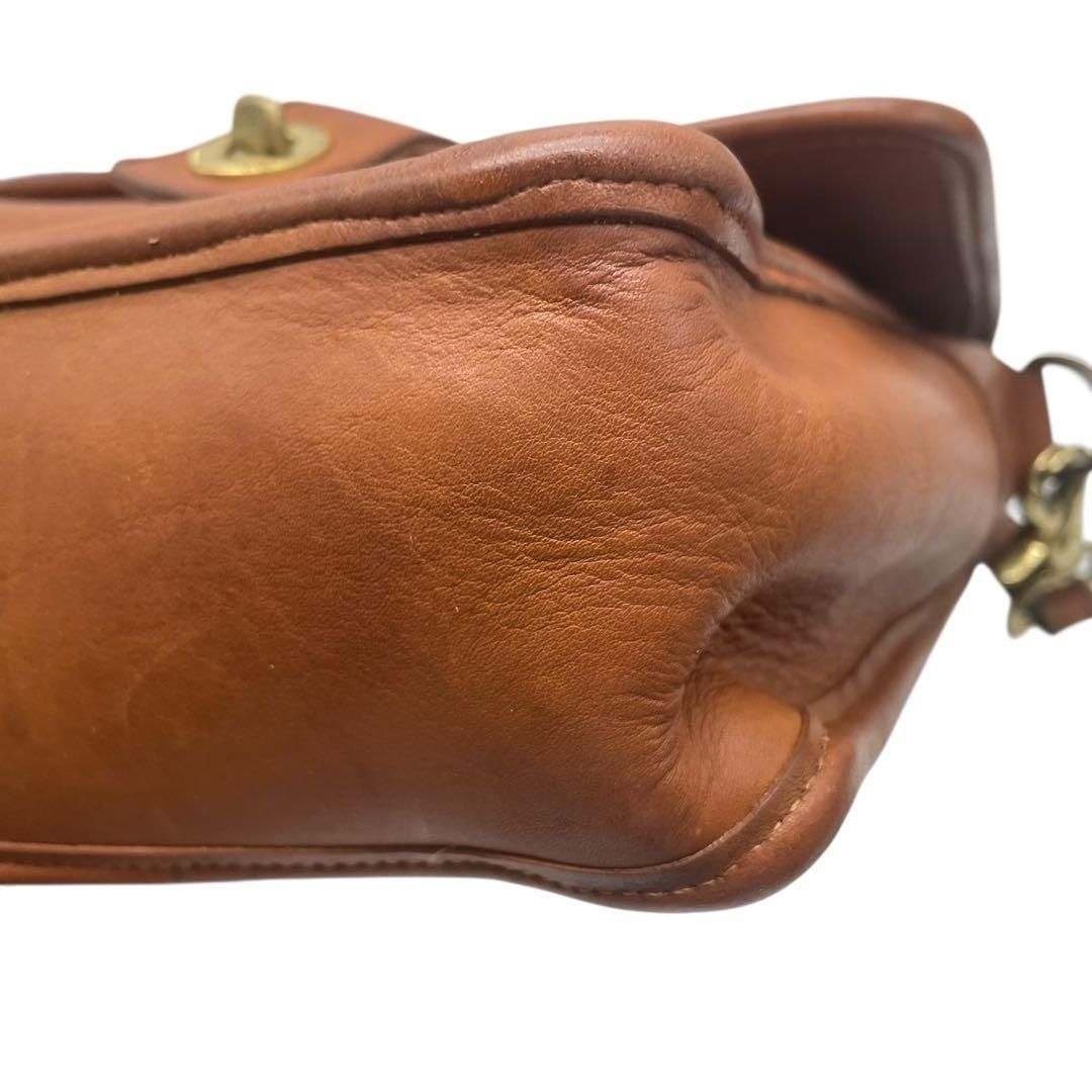 良品 COACH オールドコーチ 2way ブリーフケース USA製 ブラウン