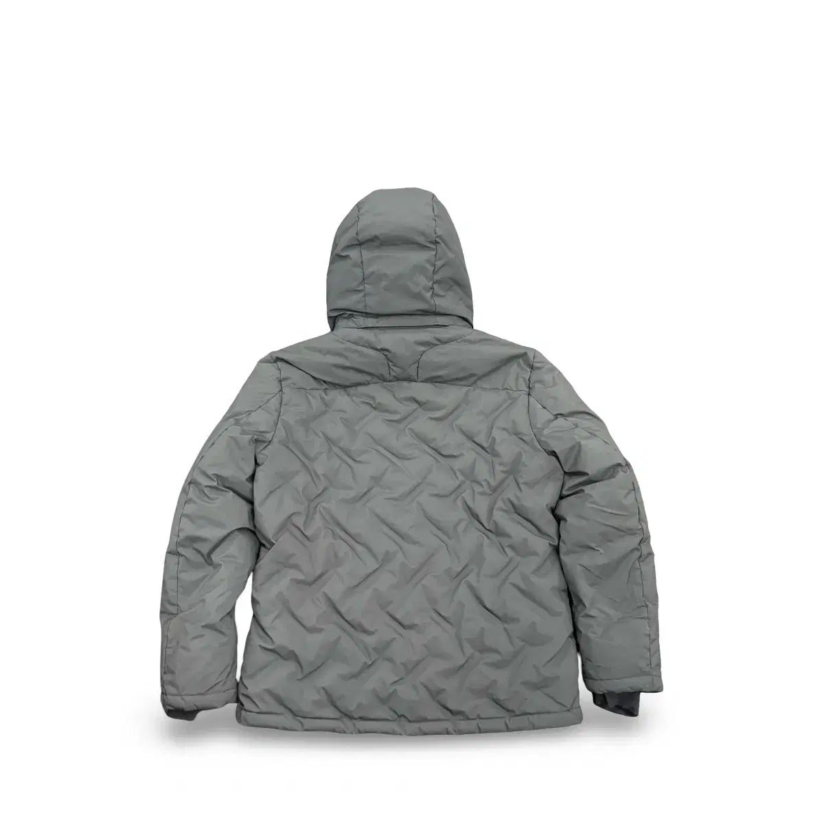 100)モンベル ダウン ジャケット グレー