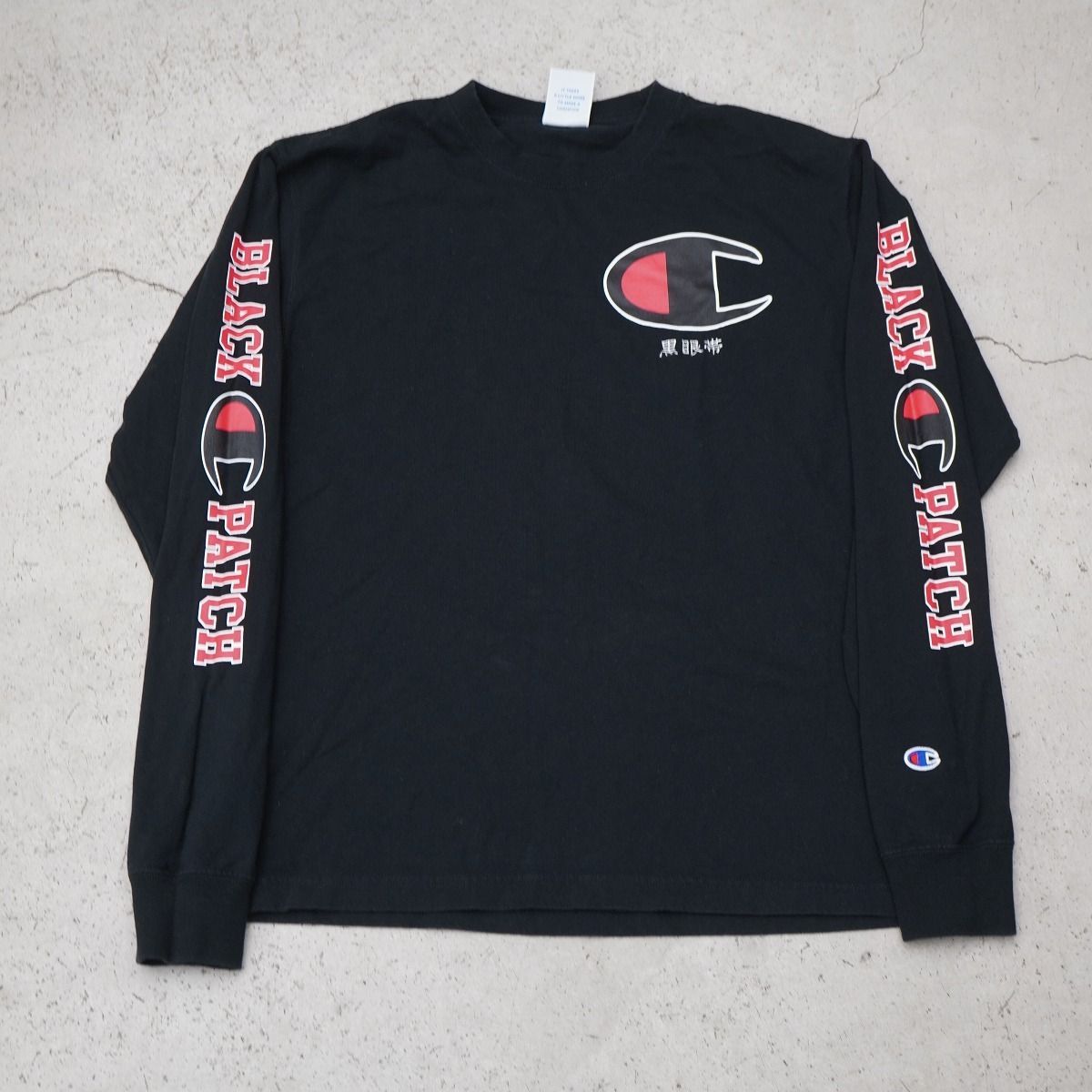 CHAMPION チャンピオン × THE BLACK EYE PATCH ブラックアイパッチ 黒