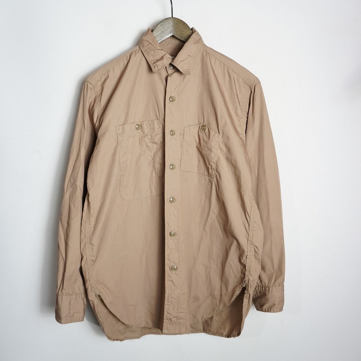 美品 Engineered Garments エンジニアド ガーメンツ WORK SHIRT 長袖