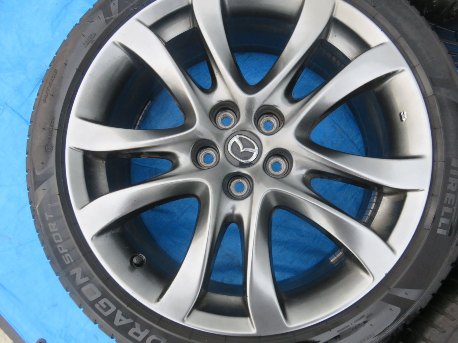 ☆SFC3815/マツダ アテンザ GJ系 純正 19インチ 19×7.5J +45 5穴