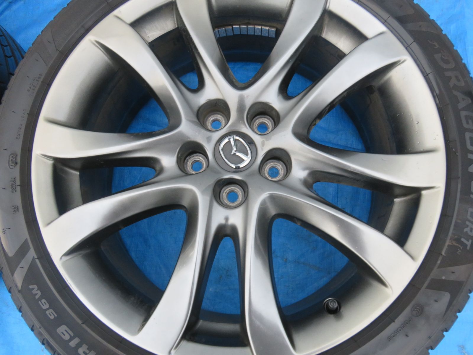 SFC 3815 マツダ アテンザ GJ系 19インチ 19 7 5 J 45 5穴 PCD 114 3 ホイールタイヤ 225 R 19夏タイヤ 製 ４本セット