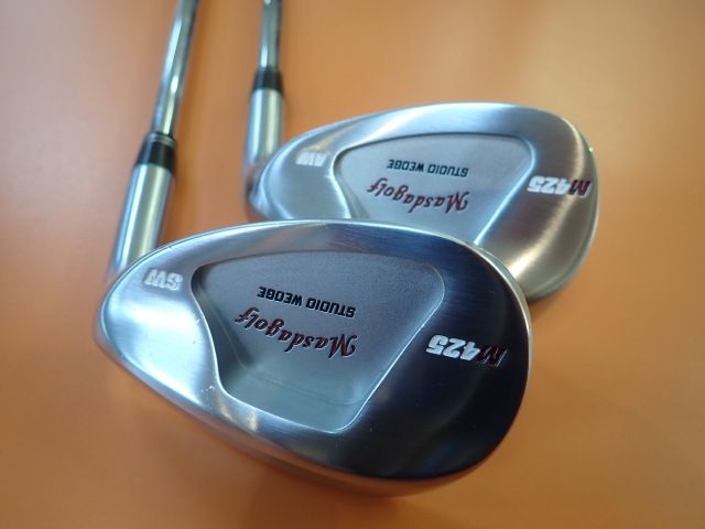 ウェッジ マスダゴルフ STUDIO WEDGE M425 ニッケルクロムメッキ