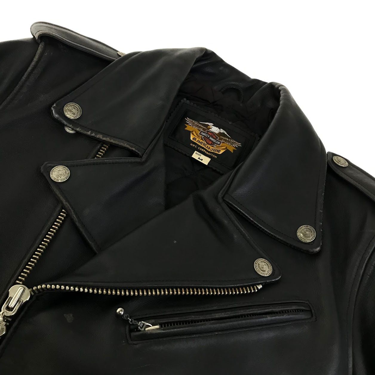 倉吉店】 中古 HARLEY-DAVIDSON | ハーレーダビットソン レザー ダブル