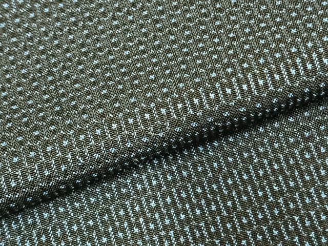 平和屋着物○男性 本場大島紬 アンサンブル 100亀甲 総詰め キング