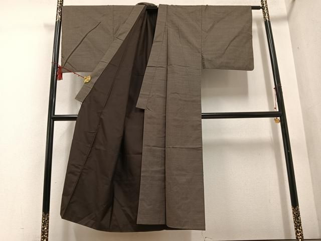 平和屋着物●男性　お召　亀甲柄　正絹　逸品　AABD7527ph 平和屋着物○男性 お召 亀甲柄 正絹 逸品 AABD7527ph - メルカリ