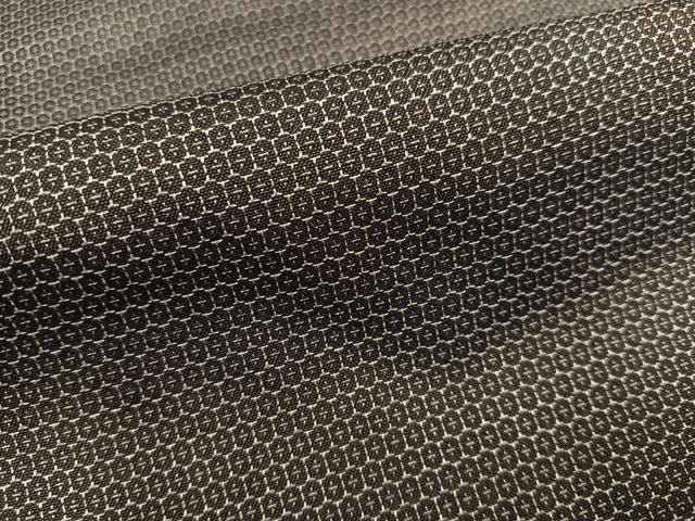 平和屋着物○男性 お召 亀甲柄 正絹 逸品 AABD7527ph - メルカリ