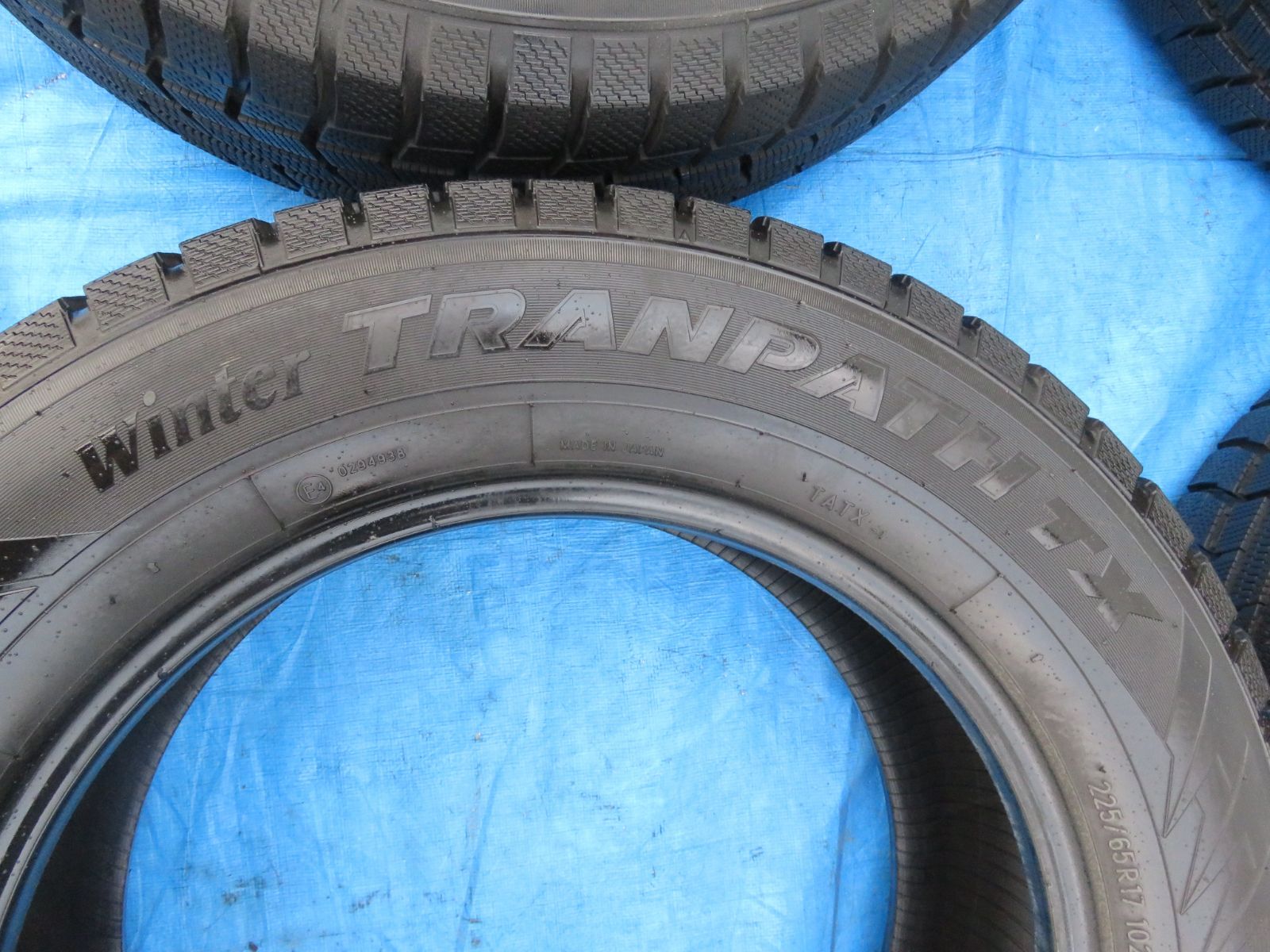 SFC 3816 17インチ タイヤ 225 65 R 17 102 Q 4本セット TOYO トーヨータイヤ Winter TX 冬タイヤ スタッドレス 2019年製