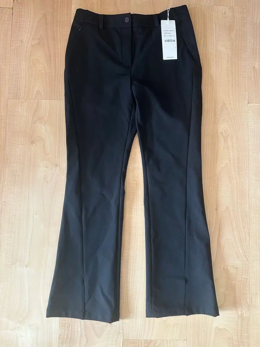 デサント ブラック レディース ブーツカット スラックス