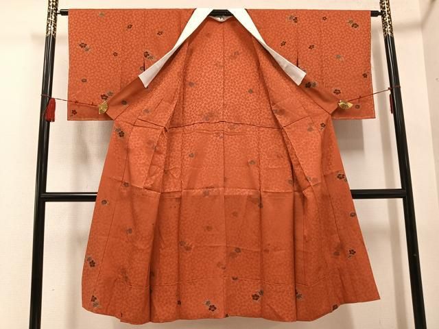 平和屋着物 長襦袢 無双仕立て 舞花文 金彩 正絹 ph