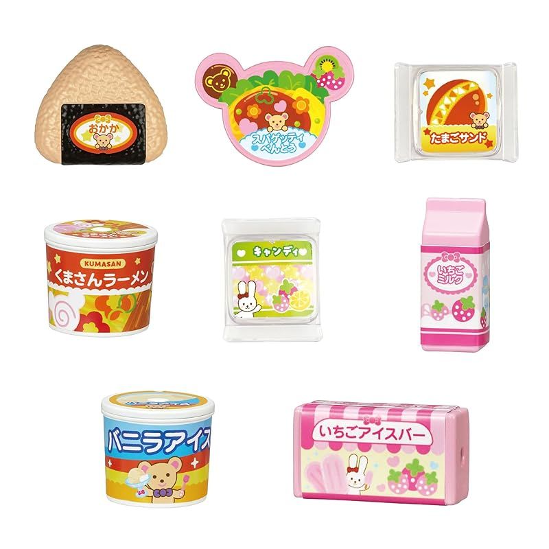 新品】 パイロット メルちゃん おせわパーツ コンビニたべものセット 3