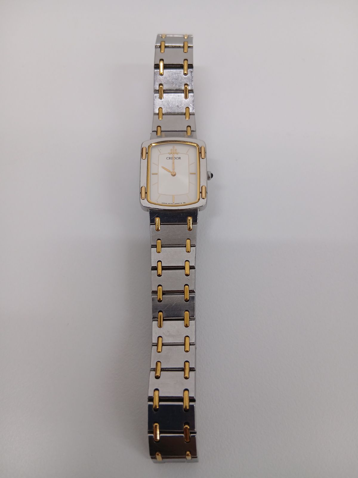 セイコー SEIKO クレドール 腕時計 クオーツ 2F70-5600 SS×K18YG