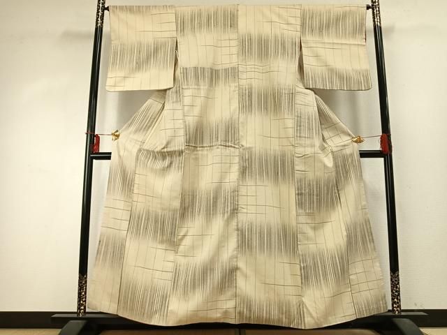 平和屋着物●上質な紬　横段文　正絹　逸品　AABD0598fy 平和屋着物○上質な紬 横段文 正絹 逸品 AABD0598fy - メルカリ