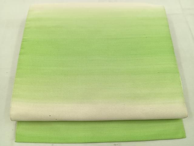 平和屋着物 爪掻き本綴れ 九寸名古屋帯 横段文 正絹 mz