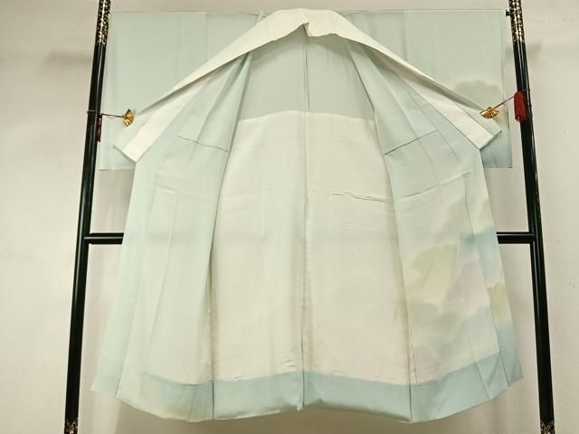 平和屋着物 長襦袢 無双仕立て 雲取り文 暈し染め 正絹 fy