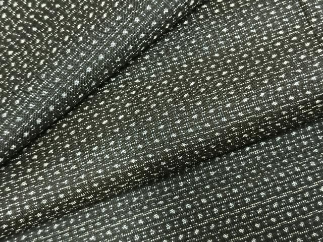 平和屋着物男性 本場大島紬 亀甲絣 正絹 逸品 AABD0682fy