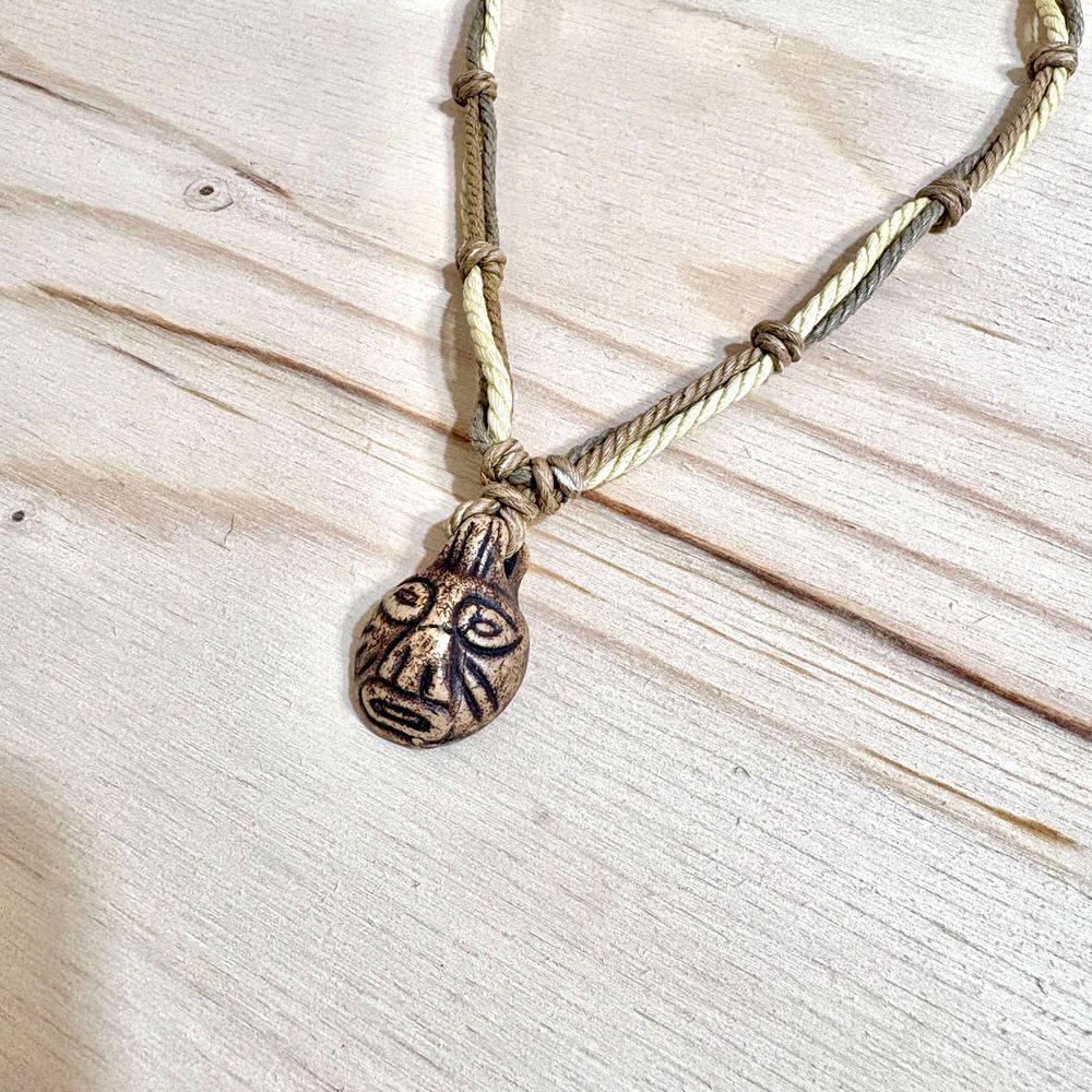 Tribal Face Motif Necklace トライバル フェイス モチーフ デザイン