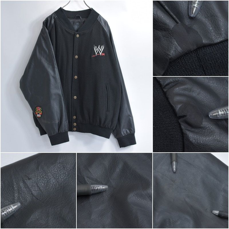 90〜00s Y2K STEVE & BARRY'S WWE レイミステリオ フェイクレザー