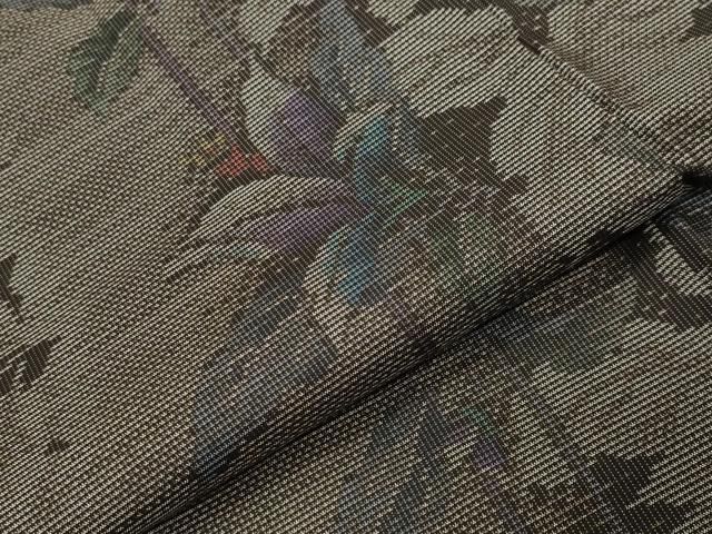 平和屋着物●本場大島紬　9マルキ　草花文　正絹　逸品　CABA9627gh 平和屋着物○本場大島紬 9マルキ 草花文 正絹 逸品 CABA9627gh - メルカリ