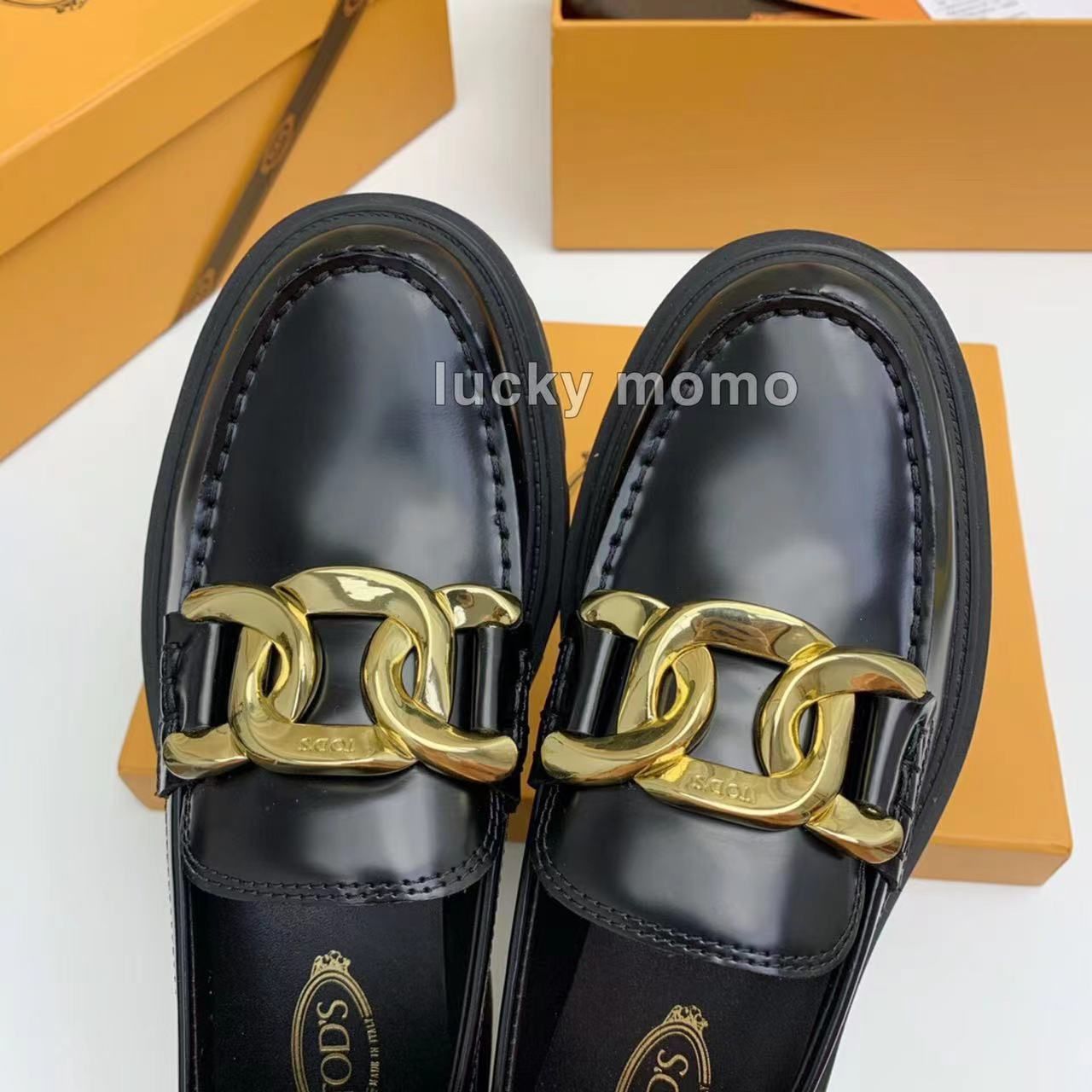 TOD'S トッズ ローファレザー ローファー厚底 ローファー 革靴