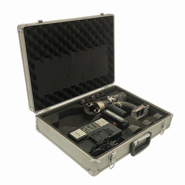 品 Panasonic パナソニック 14.4 V 充電圧着機 EZ 4641 K-H コマ バッテリ 充電器 ケース付き コードレス 充電式 工事119110