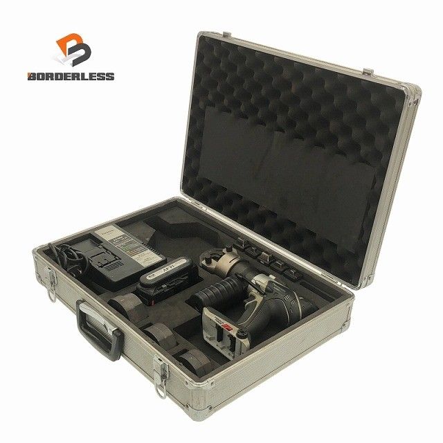 品 Panasonic パナソニック 14 4 V 充電圧着機 EZ 4641 K H コマ バッテリ 充電器 ケース付き コードレス 充電式 工事119110