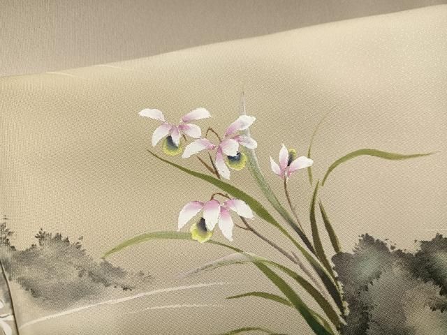 花 平和屋着物○和紙染染色作家・植村彩弘 人気 色留袖 作家物 手描き