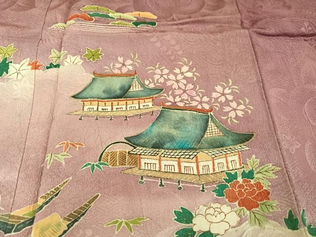 大正ロマン 色留袖