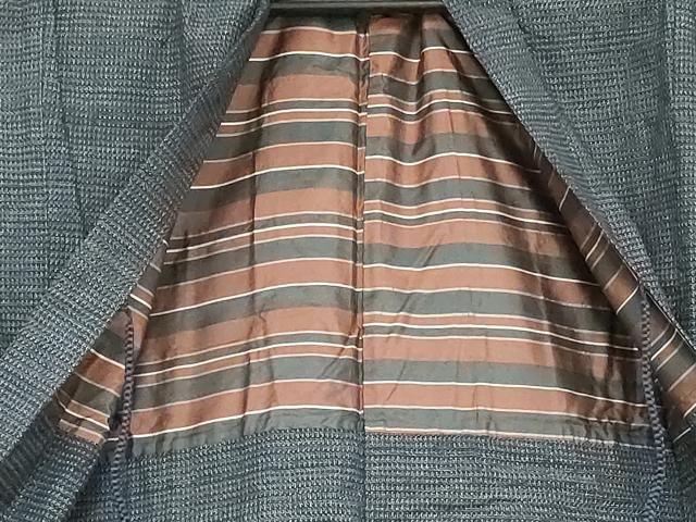 J494☆送料込み❣️綿絣 アンサンブル 2組 まとめ売り❣️ 平和屋着物○男性 久留米絣 アンサンブル 横段文 綿 逸品 AABD6408cs