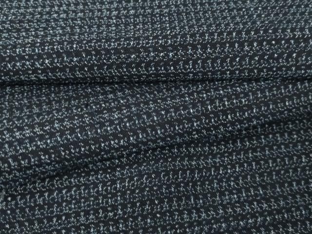 平和屋着物○男性 久留米絣 アンサンブル 横段文 綿 逸品 AABD6408cs