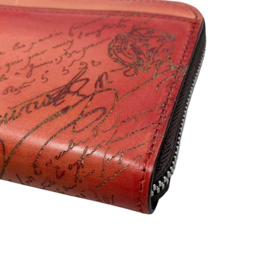 ☆E4792 ベルルッティ 長財布 イタウバ グラディアント ロングジップ