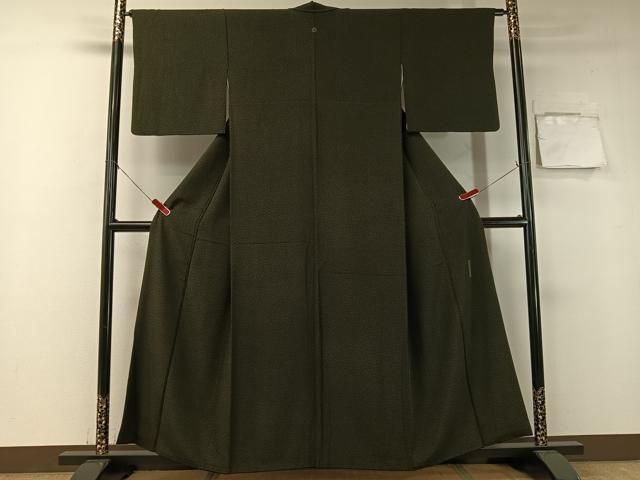 平和屋着物○人間国宝 初代 六谷梅軒(六谷紀久男)錐彫り 重要無形文化