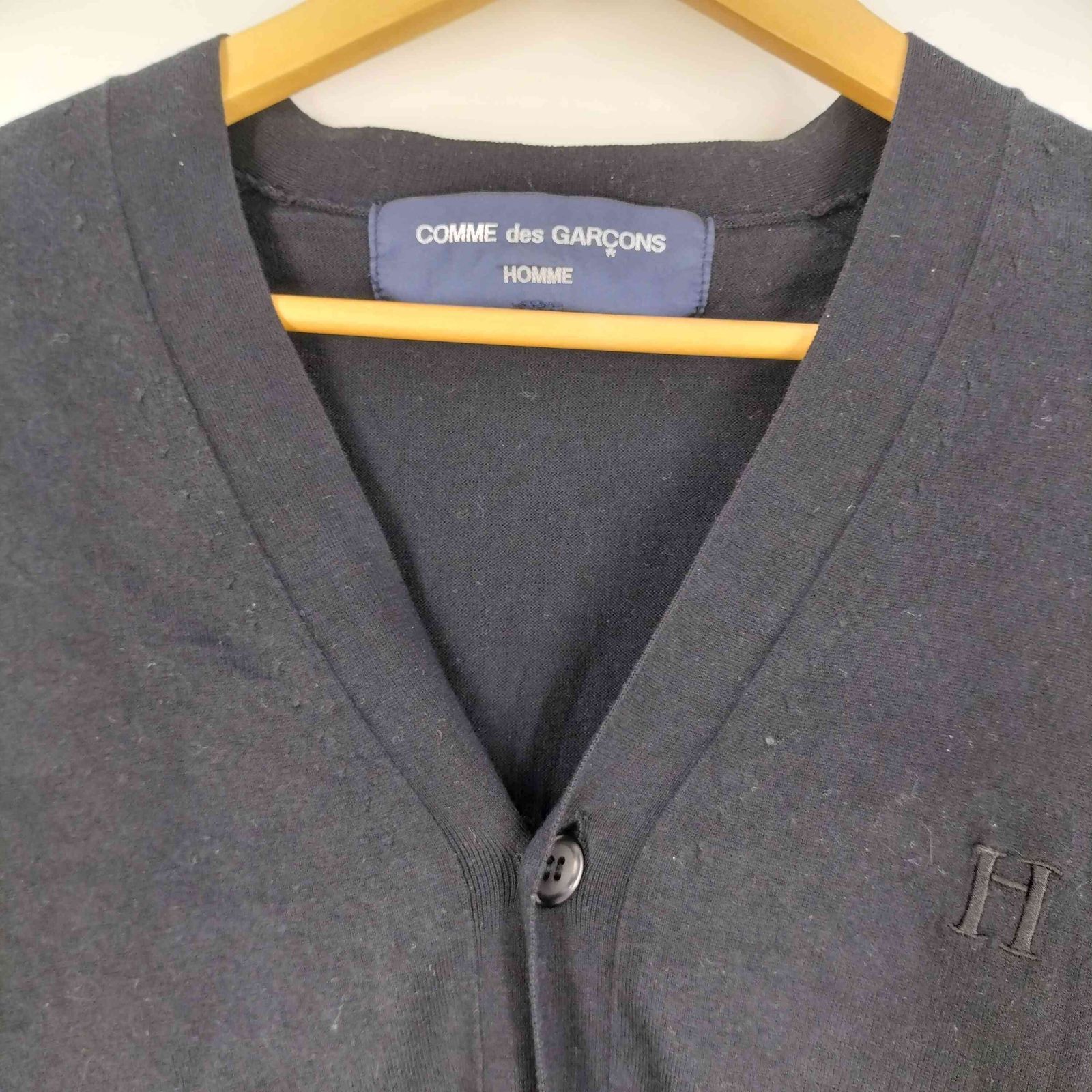 コムデギャルソンオム COMME des GARCONS HOMME AD2009 09AW Hロゴ 後