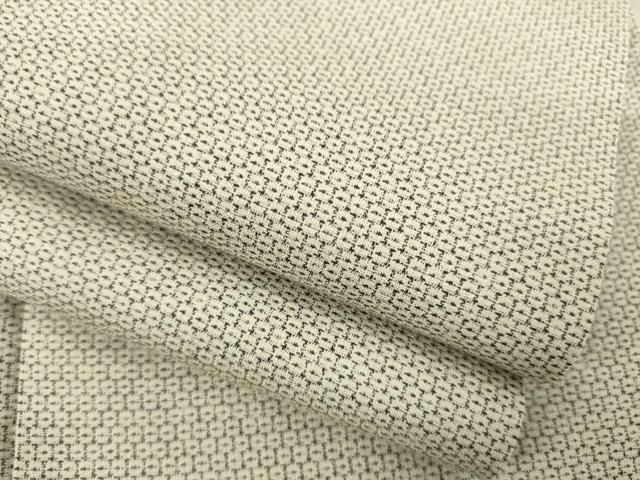 平和屋着物 男性 紬 亀甲文 キングサイズ 正絹 ck